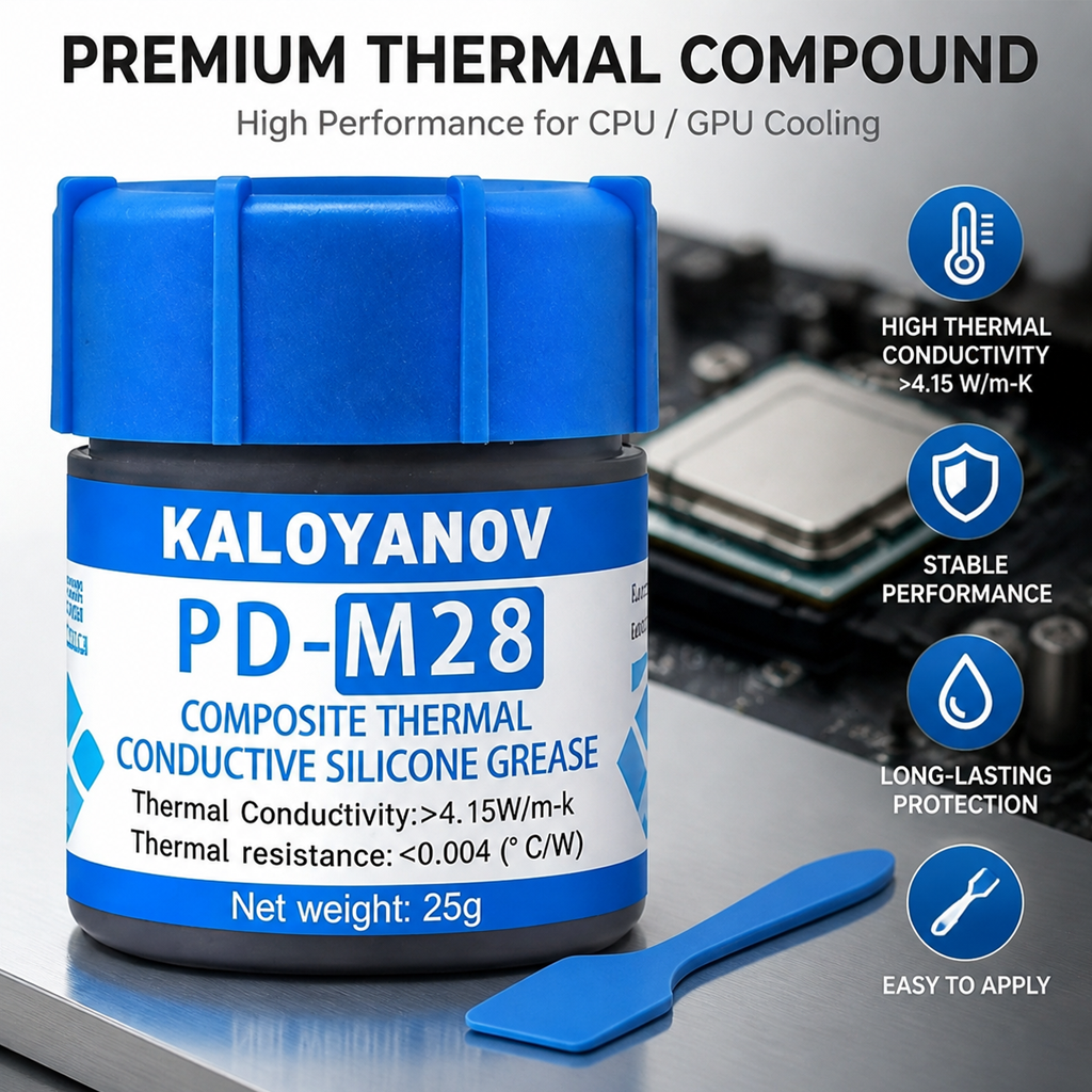 Advanced 25g CPU GPU Thermal P - مراجعة Thermal Paste وسعره