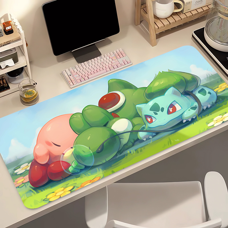 Anime Mouse Pad Pokemon Bulbas - مراجعة Pc Gaming Handheld وسعره