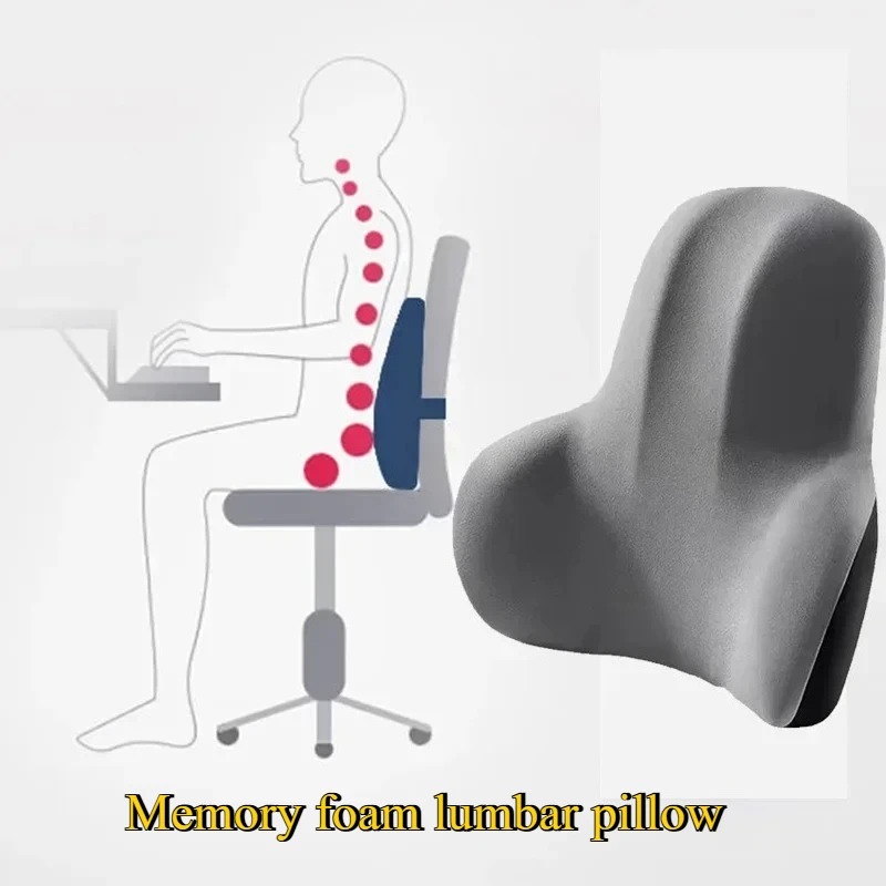2025 Upgraded Lumbar Cushion,  - مراجعة Gaming Chair Lumbar Pillow وسعره