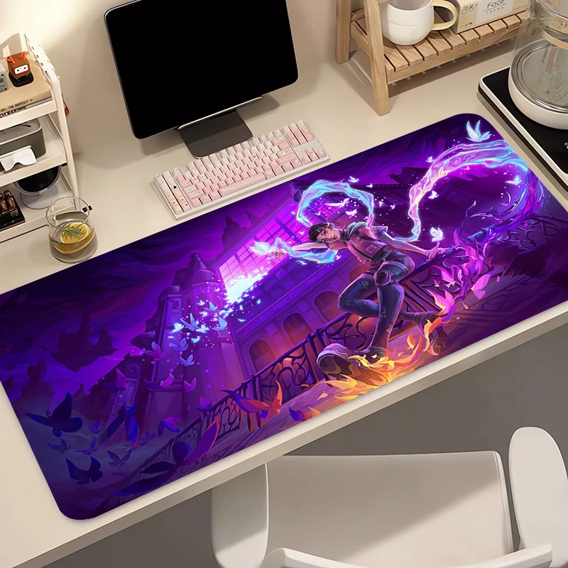 Mouse Pad Gamer Computer Anime - مراجعة Pc Gaming Valorant وسعره