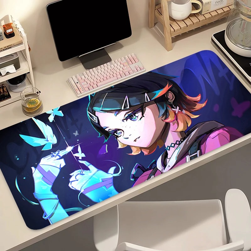 Mouse Pad Gamer Computer Anime - مراجعة Pc Gaming Valorant وسعره
