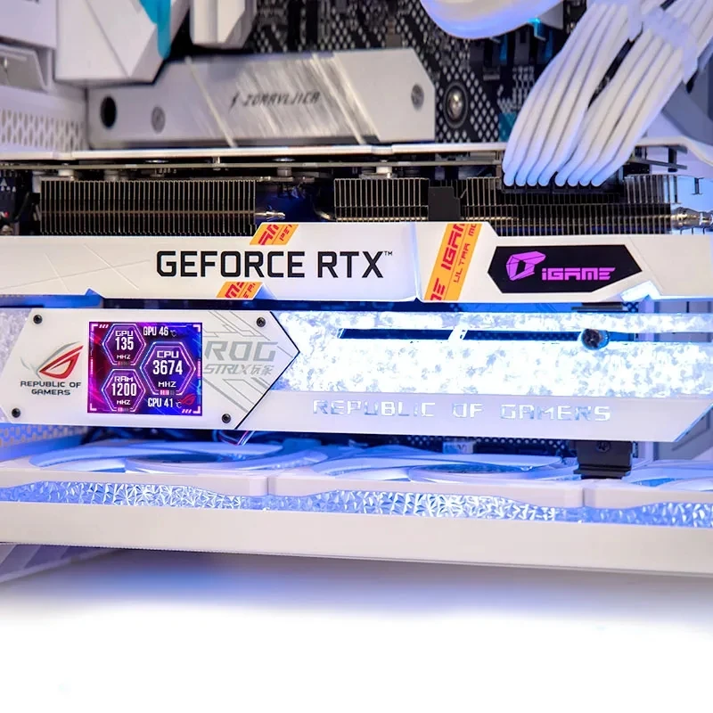 DIY 2.2 inch LCD Display GPU B - مراجعة Pc Gaming Msi وسعره