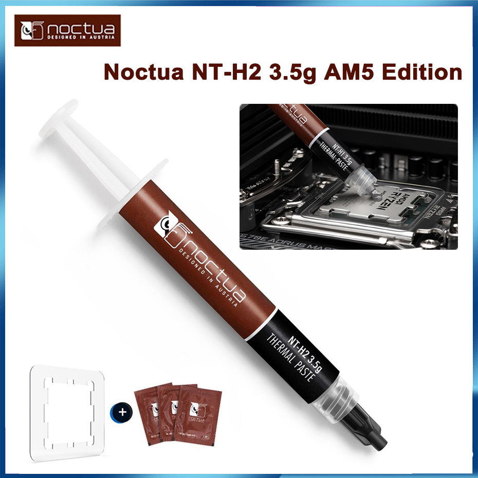 Noctua NT-H1 NT-H2 3.5g 10g Th - مراجعة Thermal Paste وسعره