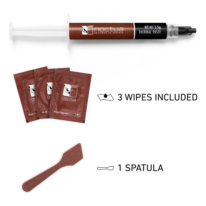 Noctua NT-H1 NT-H2 3.5g 10g Th - مراجعة Thermal Paste وسعره