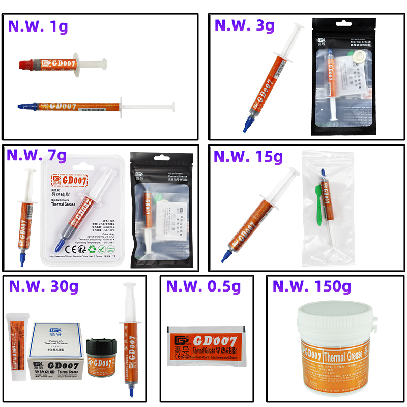 GD007 Thermal Grease Paste Pla - مراجعة Thermal Paste وسعره
