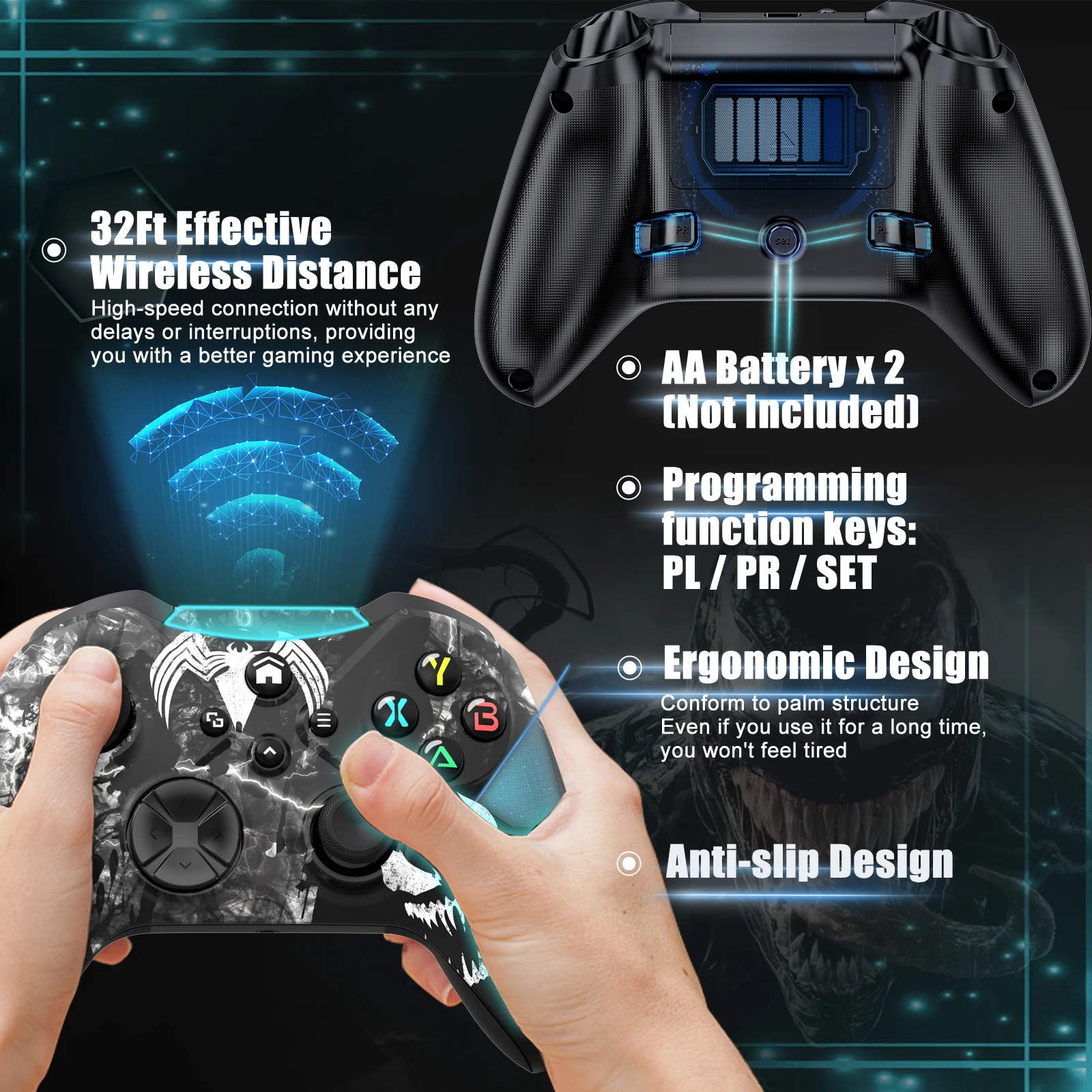 Wifi Wireless Controller For X - مراجعة Pc Gaming Xbox Controller وسعره