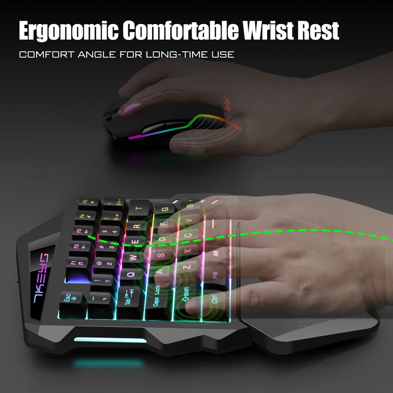 Gamwing RGB Backlit One Handed - مراجعة Pc Gaming Xbox Controller وسعره