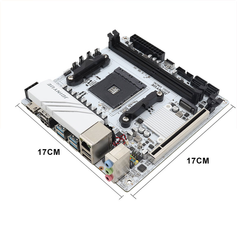 JINGYUE B550I GAMING Motherboa - مراجعة Pc Gaming Itx وسعره