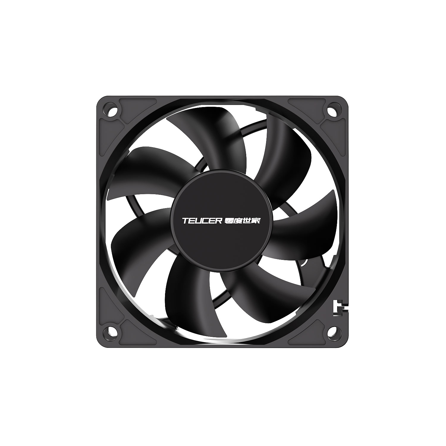 Teucer 8025 PC Case Fan 12V  B - مراجعة Pc Case Fan وسعره