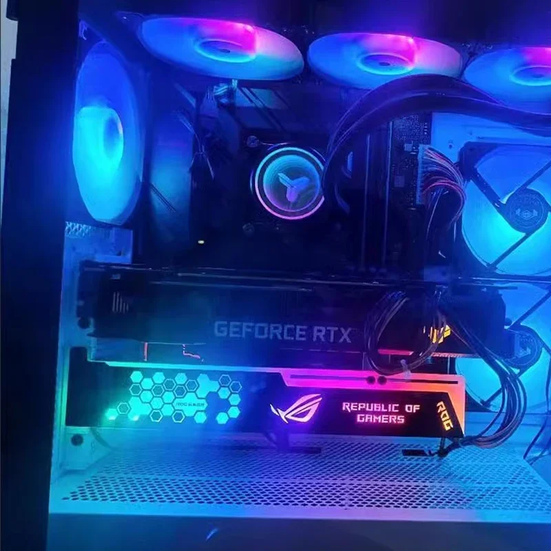 4090 VGA Holder 5V ARGB AURA S - مراجعة Pc Gaming Msi وسعره