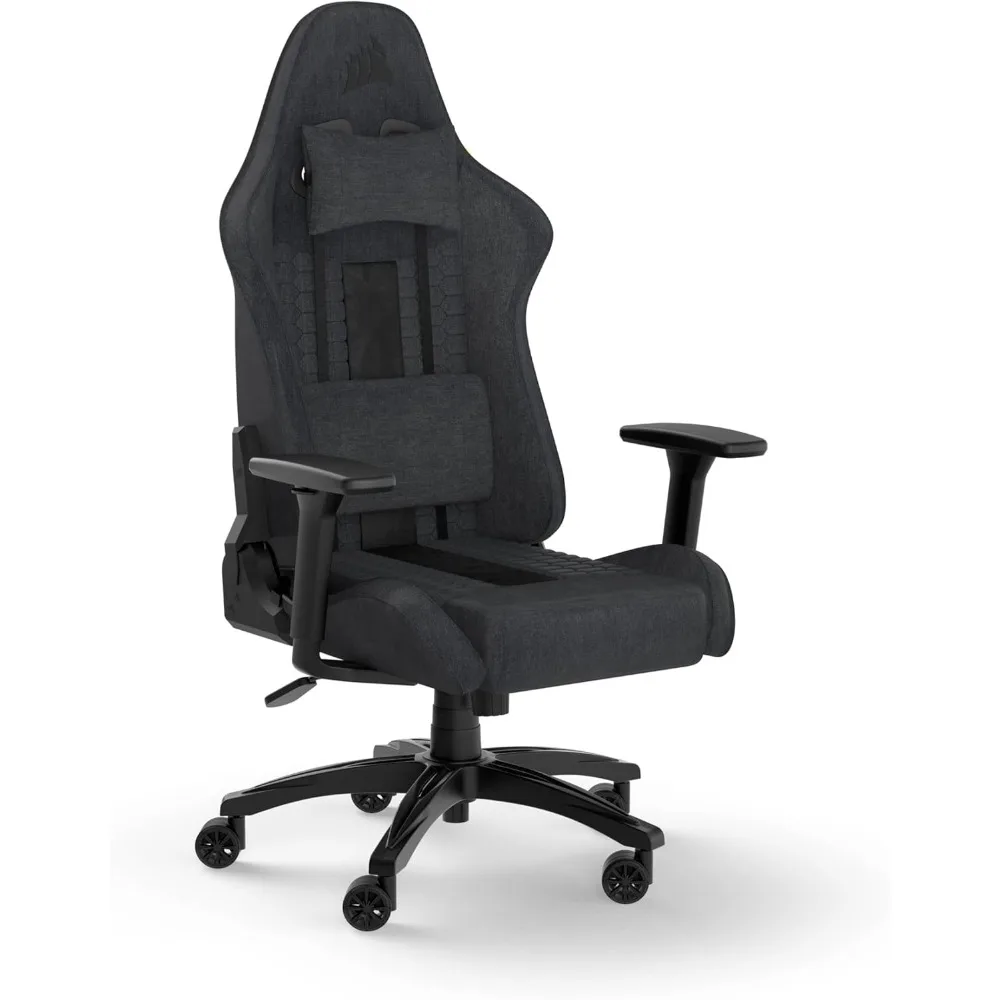 tc100 relaxed gaming chair fab - مراجعة Gaming Chair Lumbar Pillow وسعره