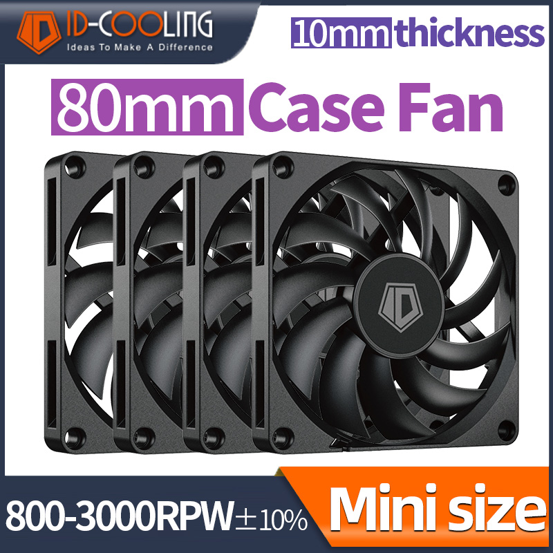 ID-COOLING 80mm PWM 800-3000RP - مراجعة Pc Case Fan وسعره