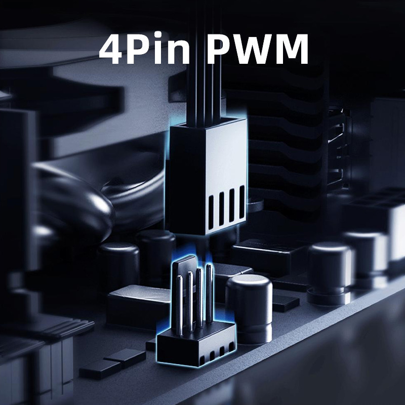 ID-COOLING 80mm PWM 800-3000RP - مراجعة Pc Case Fan وسعره