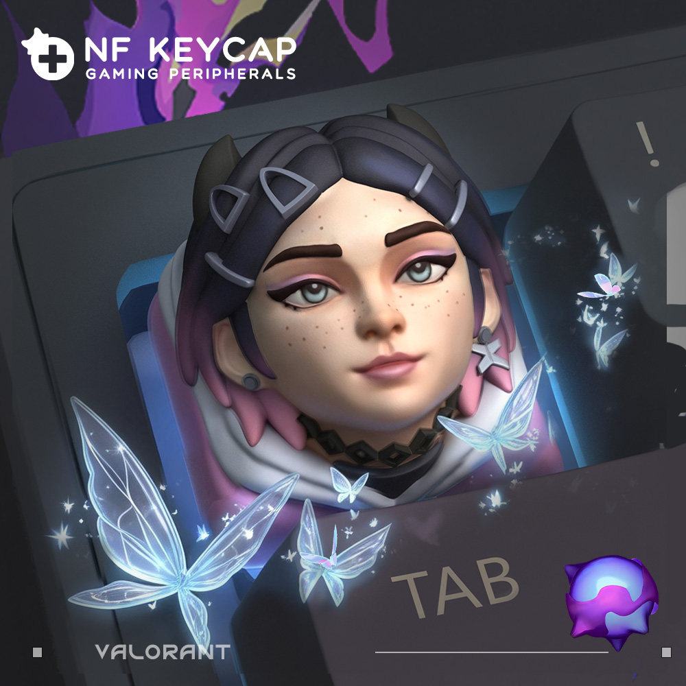 VALORANT Clove Keyboard Anime  - مراجعة Pc Gaming Valorant وسعره