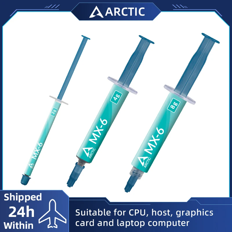 MX-6 4G 8G computer cooling si - مراجعة Thermal Paste وسعره