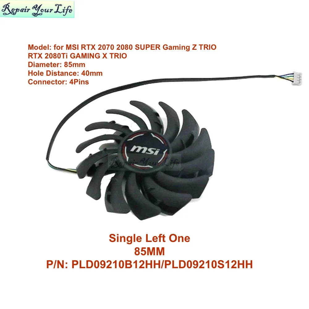 PC VGA Cooling Fan for MSI RTX - مراجعة Pc Gaming Msi وسعره