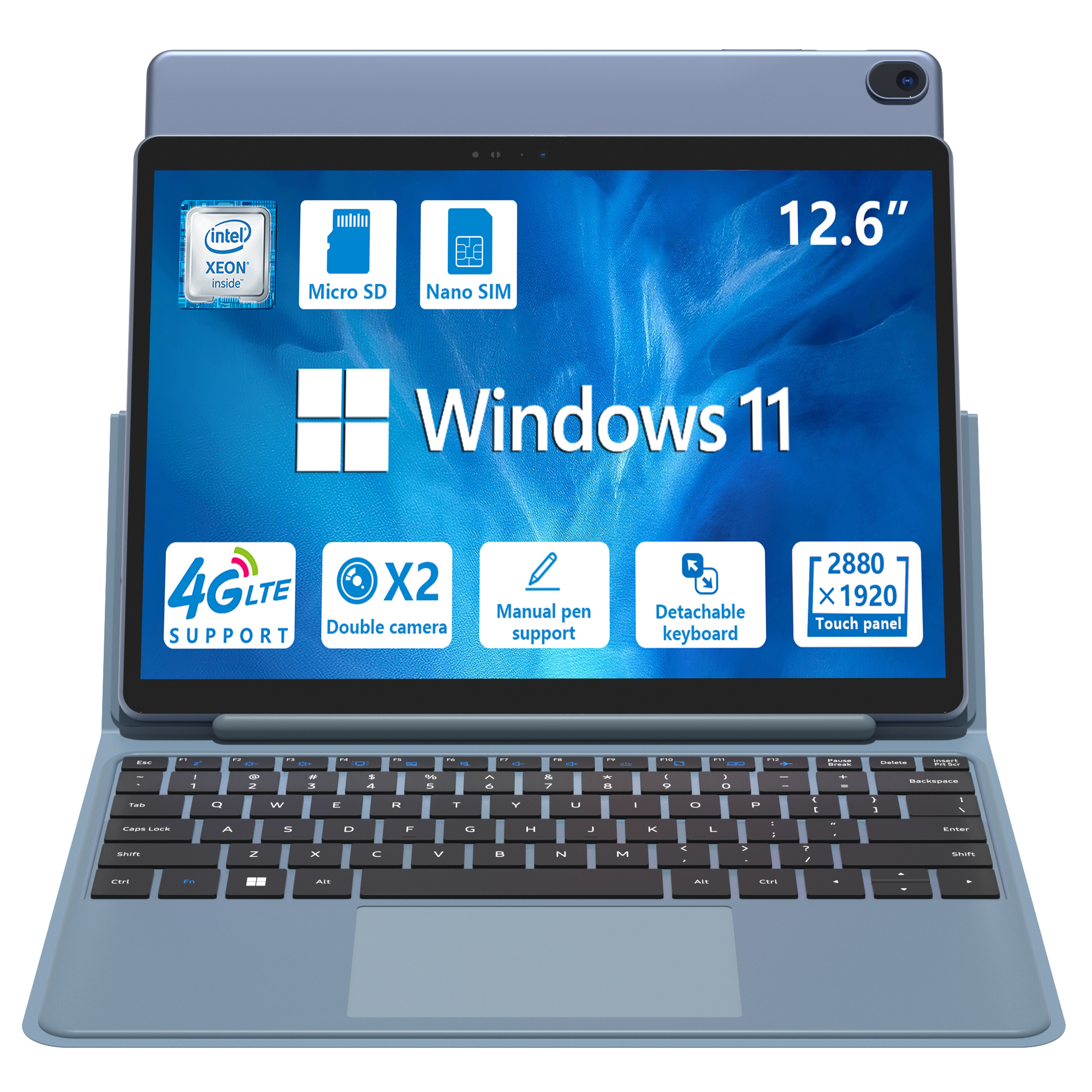 12.6 Inch IPS Touch Screen WiF - مراجعة Pc Gaming Laptop وسعره
