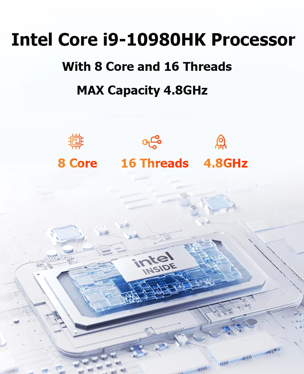 Protable Intel i9-10980HK Mini - مراجعة Pc Gaming I9 وسعره