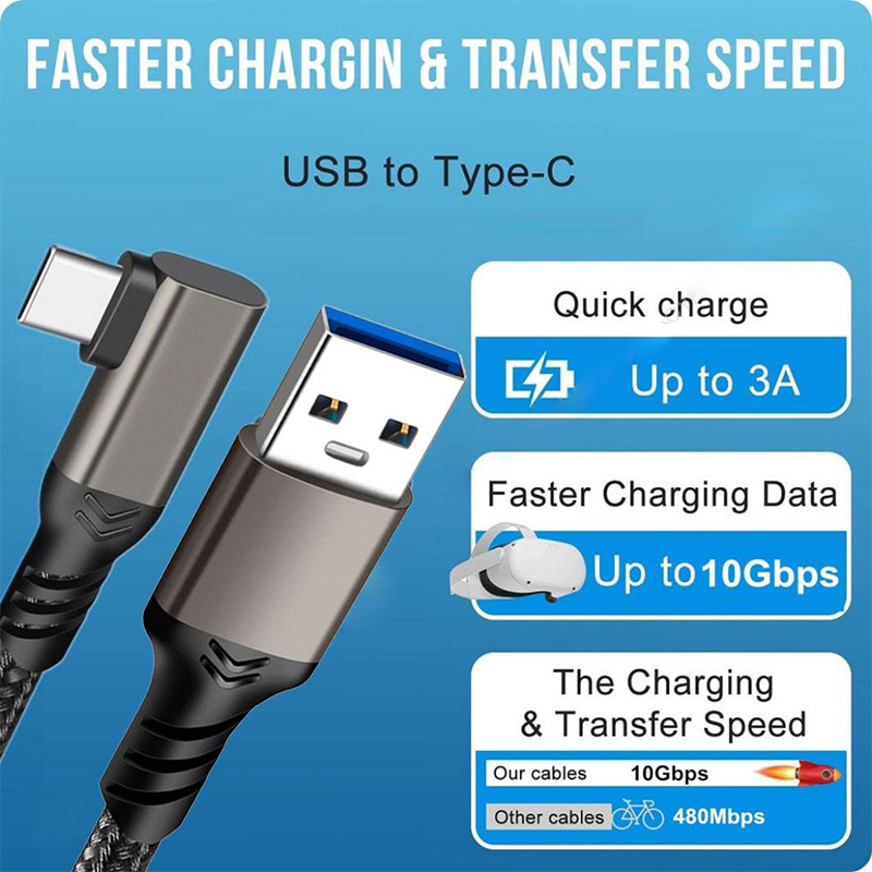 USB 3.2 Gen 2 Elbow 10Gbps Cab - مراجعة Vr Headset Pc وسعره