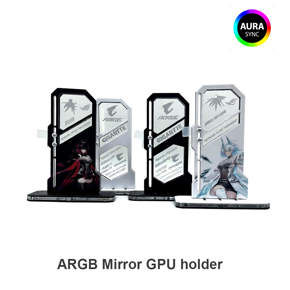 DIY Mirror VGA Holder ARGB Gam - مراجعة Pc Gaming Msi وسعره