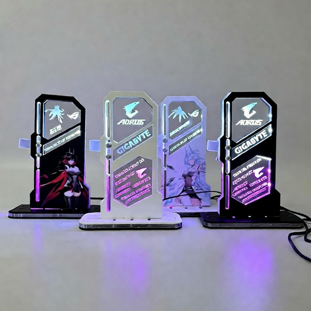DIY Mirror VGA Holder ARGB Gam - مراجعة Pc Gaming Msi وسعره