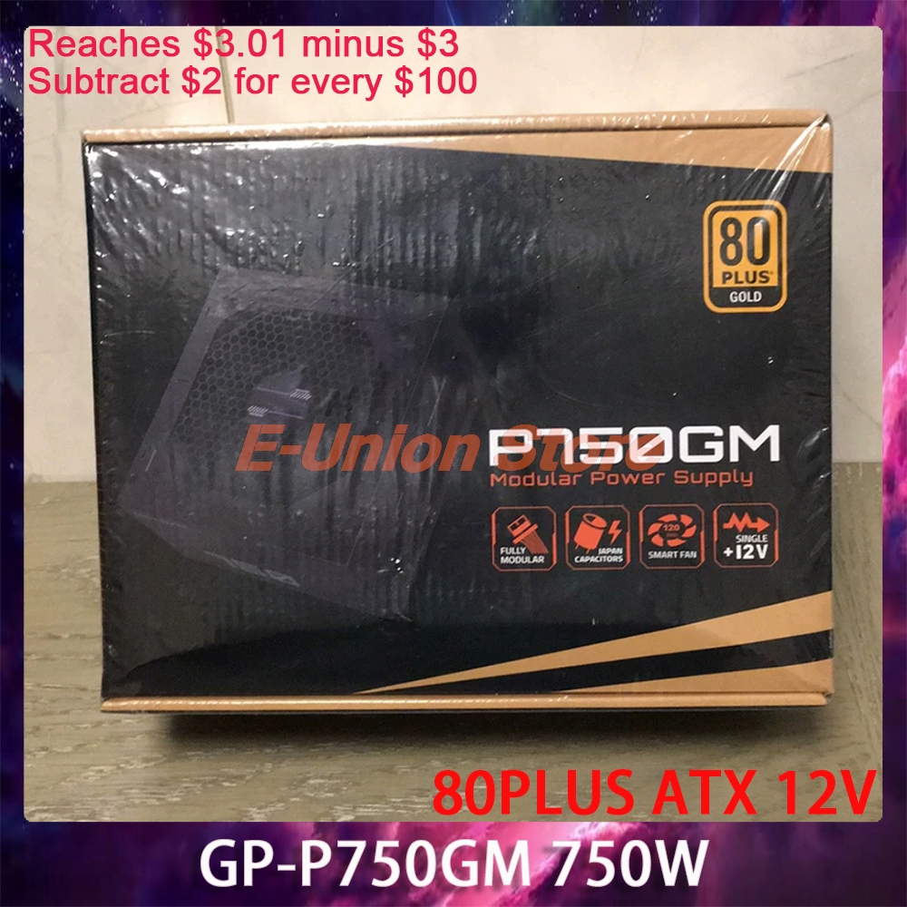 1Pcs GP-P750GM 750W P750GM 80P - مراجعة Atx Power Supply وسعره