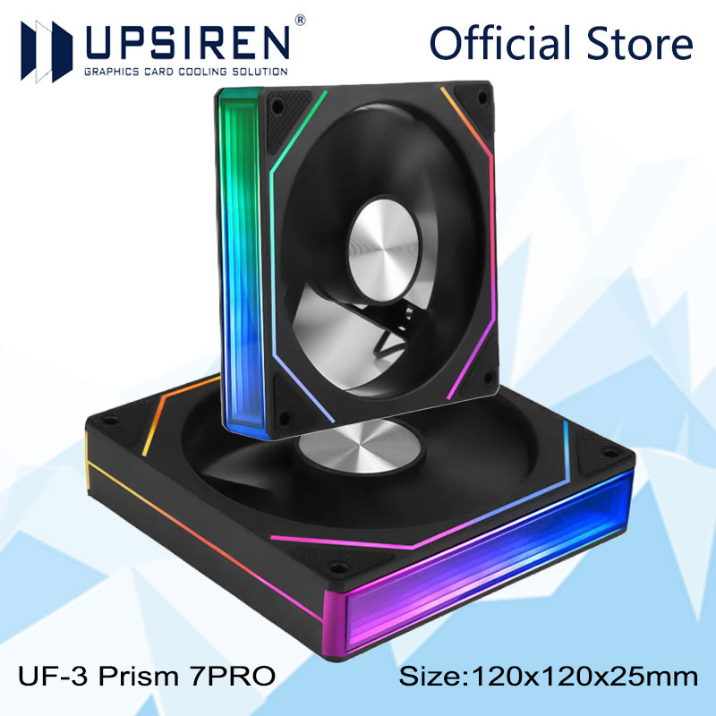 UPSIREN UF-3 Prism 7PRO Comput - مراجعة Pc Case Fan وسعره